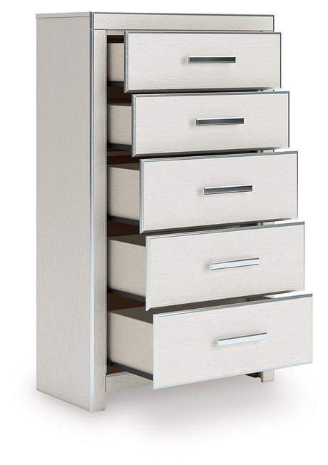 Zuraleus White Chest of Drawers from Ashley - Luna Furniture