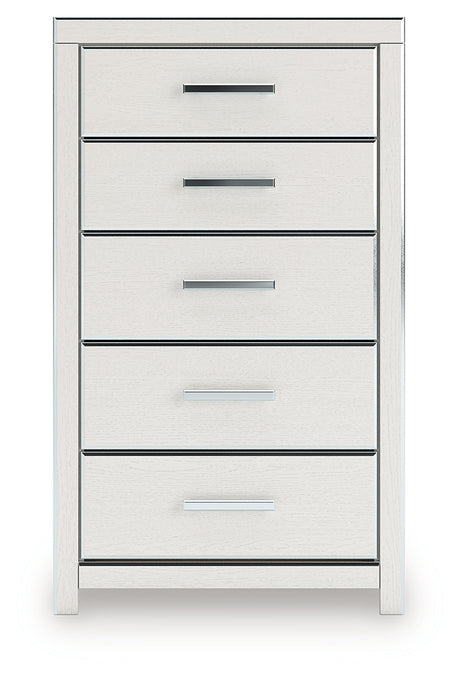 Zuraleus White Chest of Drawers from Ashley - Luna Furniture