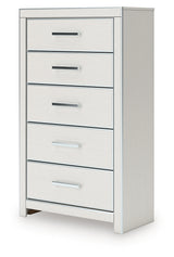Zuraleus White Chest of Drawers from Ashley Furniture - Luna Furniture