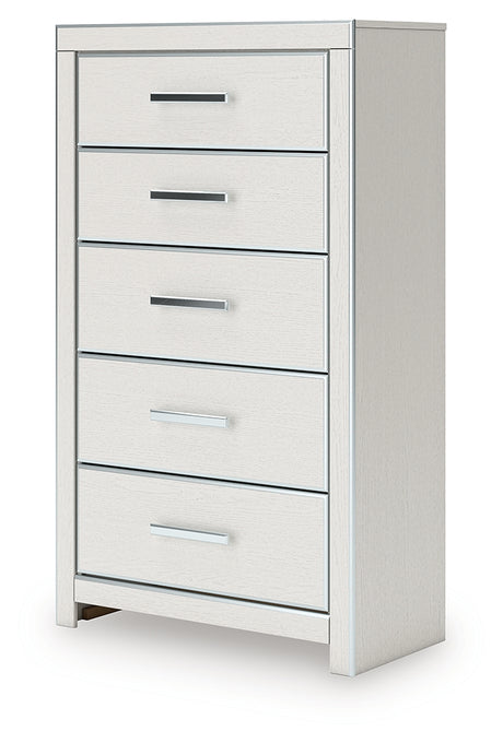 Zuraleus White Chest of Drawers from Ashley - Luna Furniture
