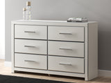 Zuraleus White Dresser from Ashley Furniture - Luna Furniture