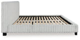 Zuraleus White King Upholstered Bed from Ashley Furniture - Luna Furniture