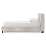 Zuraleus White Queen Upholstered Bed from Ashley Furniture - Luna Furniture