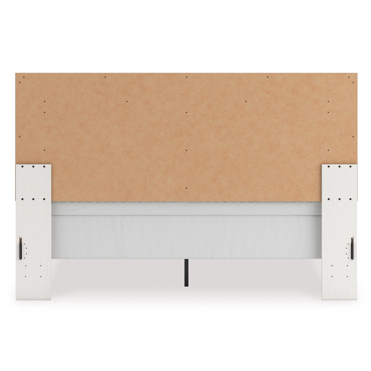 Zuraleus White Upholstered Panel Bedroom Set from Ashley Furniture - Luna Furniture
