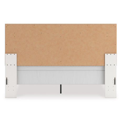 Zuraleus White Upholstered Panel Bedroom Set from Ashley Furniture - Luna Furniture