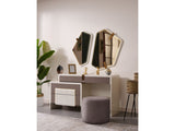 Zurich Bedroom (Queen Frame With Headboard & Dresser With Mirror & 2 Nightstand) from Furnia - Luna Furniture