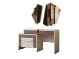 Zurich Bedroom (Queen Frame With Headboard & Dresser With Mirror & 2 Nightstand) from Furnia - Luna Furniture