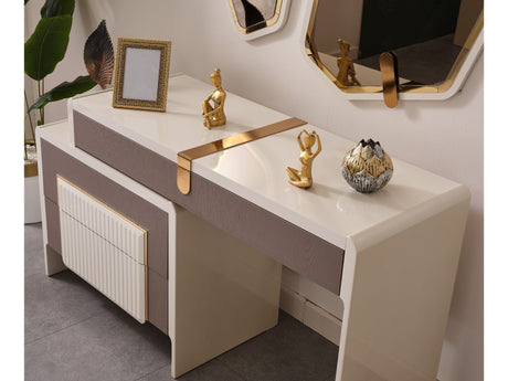 Zurich Bedroom Dresser With Mirror from Furnia - Luna Furniture