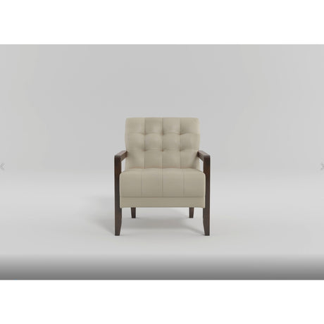 Crafton Green Leather Accent Chair from Homelegance - Luna Furniture
