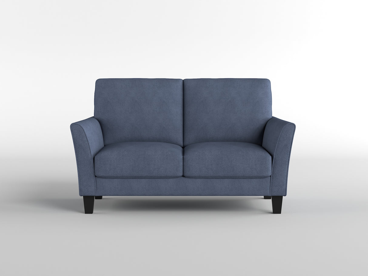 Aliana Blue Sofa and Loveseat from Homelegance - Luna Furniture