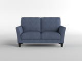Aliana Blue Sofa and Loveseat from Homelegance - Luna Furniture