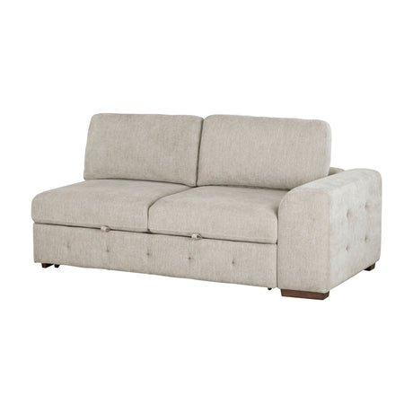 Raife Taupe 4-Piece Sectional with Right Chaise from Homelegance - Luna Furniture