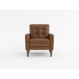 Riva Black Accent Chair
