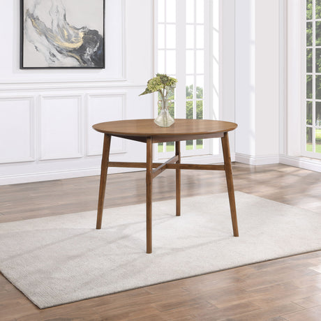 Oslo 46″ Round Counter Table from Steve Silver - Luna Furniture