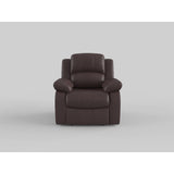 9700FCP-1 chocolate RECLINING CHAIR from Homelegance - Luna Furniture