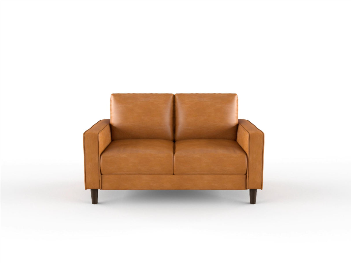 Malcolm Chocolate Loveseat from Homelegance - Luna Furniture