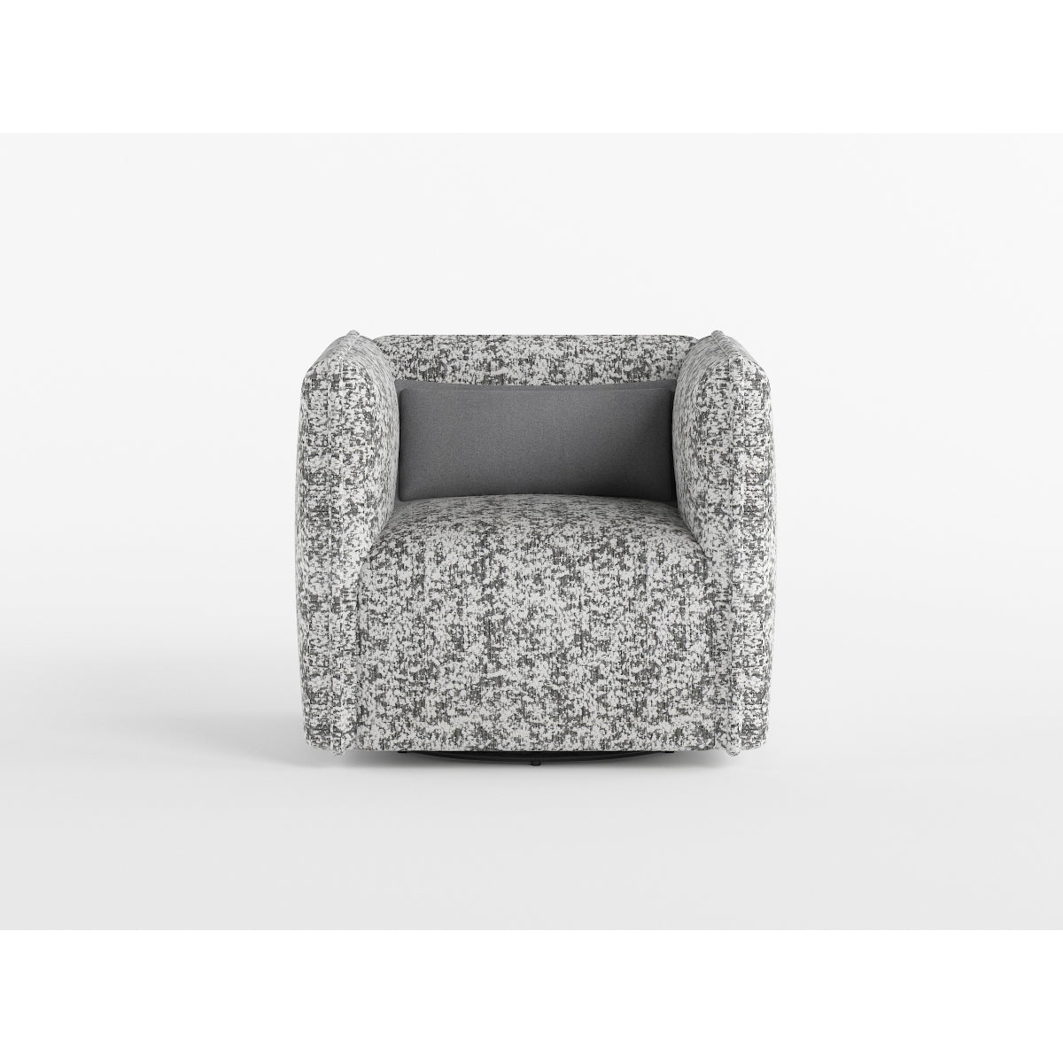 Finnegan Gray Swivel Chair from Homelegance - Luna Furniture