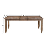 Riverdale Driftwood Dining Room Set from Steve Silver - Luna Furniture