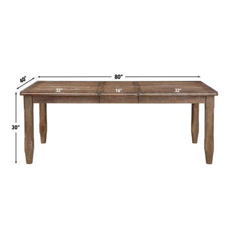 Riverdale Driftwood Upholstered 5-Piece Dining Set from Steve Silver - Luna Furniture