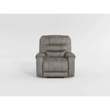 Oberon Grayish Brown Reclining Chair from Homelegance - Luna Furniture