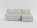 Hazen Black Double Reclining Loveseat with Center Console from Homelegance - Luna Furniture