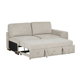 Raife Taupe 4-Piece Sectional with Right Chaise from Homelegance - Luna Furniture