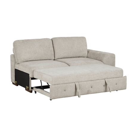 Raife Taupe 4-Piece Sectional with Right Chaise from Homelegance - Luna Furniture