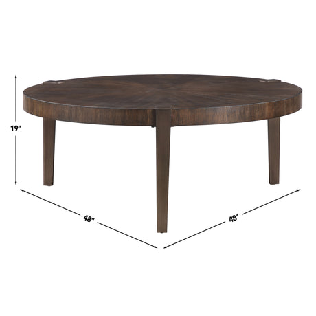 Gracie Cocktail Table, Brown from Steve Silver - Luna Furniture