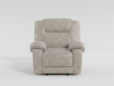 Gainesville Pewter Glider Reclining Chair from Homelegance - Luna Furniture