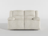 Caliber Beige Double Reclining Loveseat from Homelegance - Luna Furniture