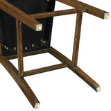 Joplin Walnut Solid Wood 24" Farmhouse Counter Height Stool, Set of 2 from Steve Silver - Luna Furniture