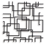 Aadanton Black Wall Decor from Ashley Furniture - Luna Furniture