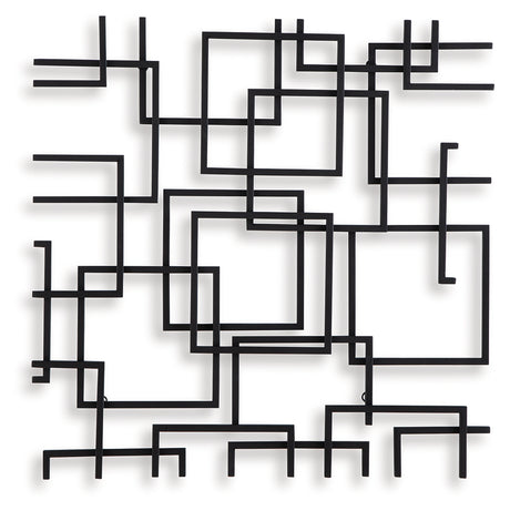 Aadanton Black Wall Decor from Ashley - Luna Furniture