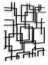 Aadanton Black Wall Decor from Ashley Furniture - Luna Furniture