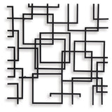 Aadanton Black Wall Decor from Ashley Furniture - Luna Furniture