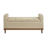 Woodwell Antique White Lift Top Storage Bench from Homelegance - Luna Furniture