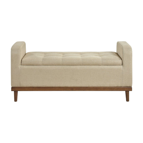 Woodwell Antique White Lift Top Storage Bench from Homelegance - Luna Furniture