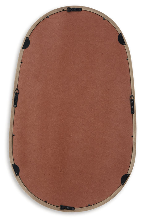 Aarilynn Antique Brown Accent Mirror from Ashley - Luna Furniture