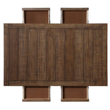 Joanna 6-Piece Dining Set, Brown from Steve Silver - Luna Furniture