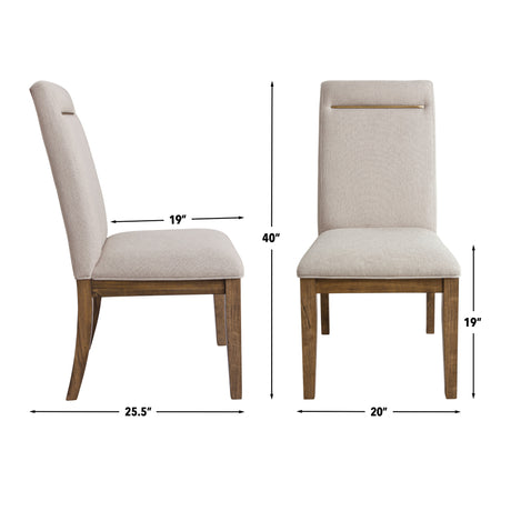 Garland 5-Piece Dining Set(Table & 4 Side Chairs) from Steve Silver - Luna Furniture