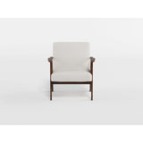 Omara Natural Blue Accent Chair from Homelegance - Luna Furniture