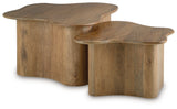 Abeford Brown Accent Coffee Table (Set of 2) from Ashley - Luna Furniture