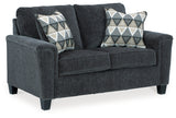 Abinger Smoke Loveseat and 2 Chairs from Ashley - Luna Furniture