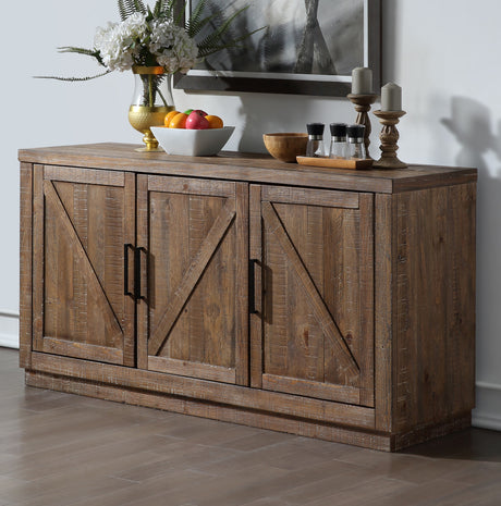 Riverdale Driftwood Dining Server from Steve Silver - Luna Furniture