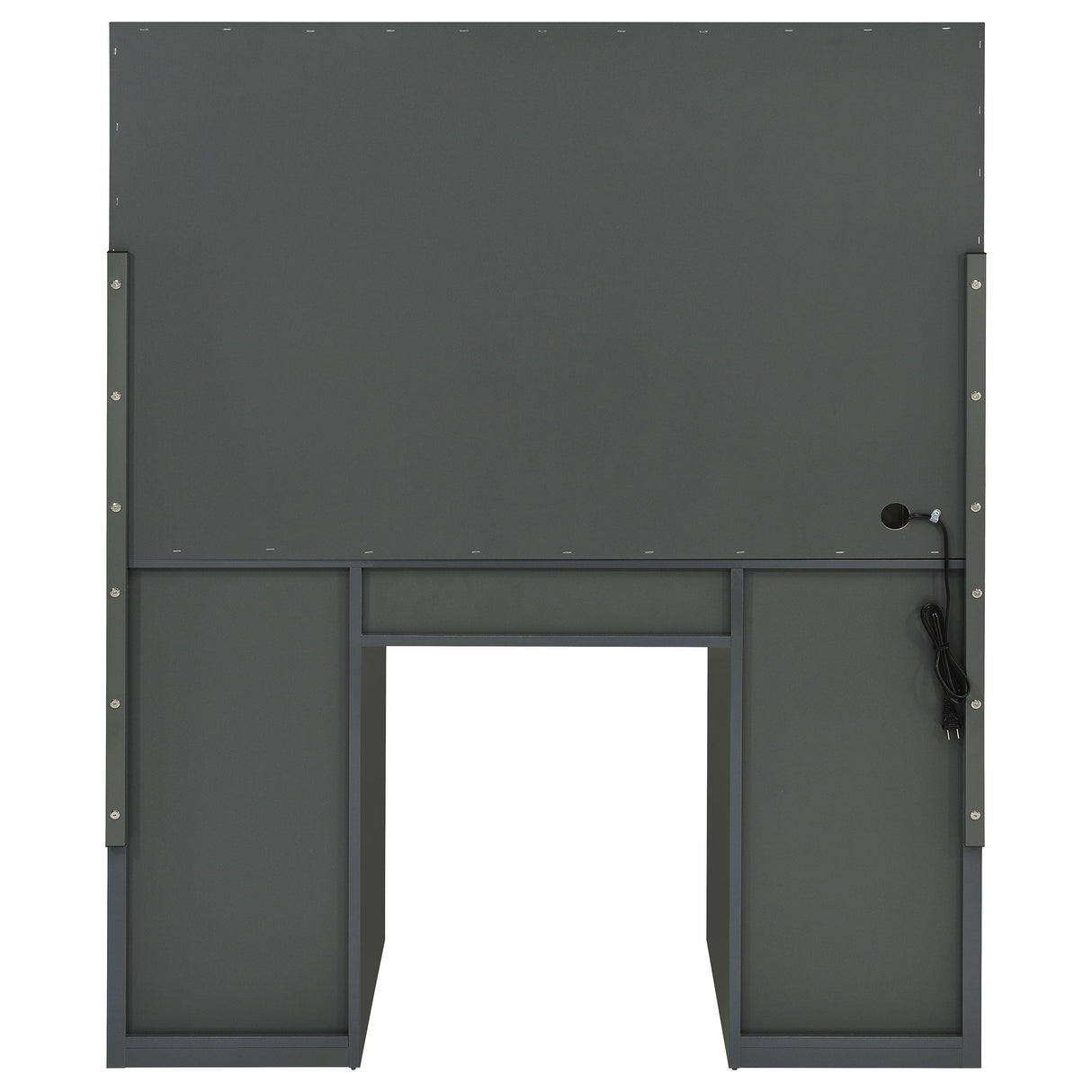 Acena Gray High Gloss 7-Drawer Vanity Set with Lighting from Coaster - Luna Furniture