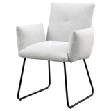 Ackland Light Gray Dining Side Chair, Set of 2 from Coaster - Luna Furniture