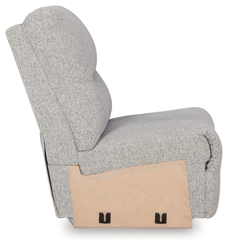 Acklen Place Alloy Armless Chair from Ashley - Luna Furniture