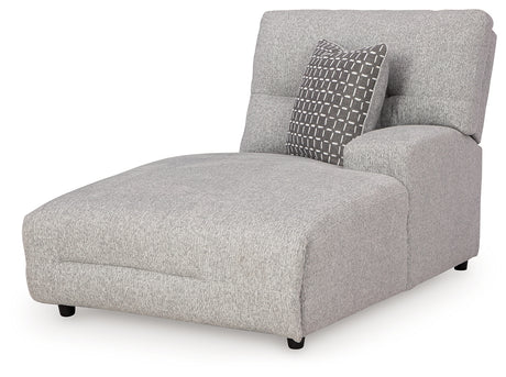Acklen Place Alloy Right-Arm Facing Power Press Back Chaise from Ashley - Luna Furniture
