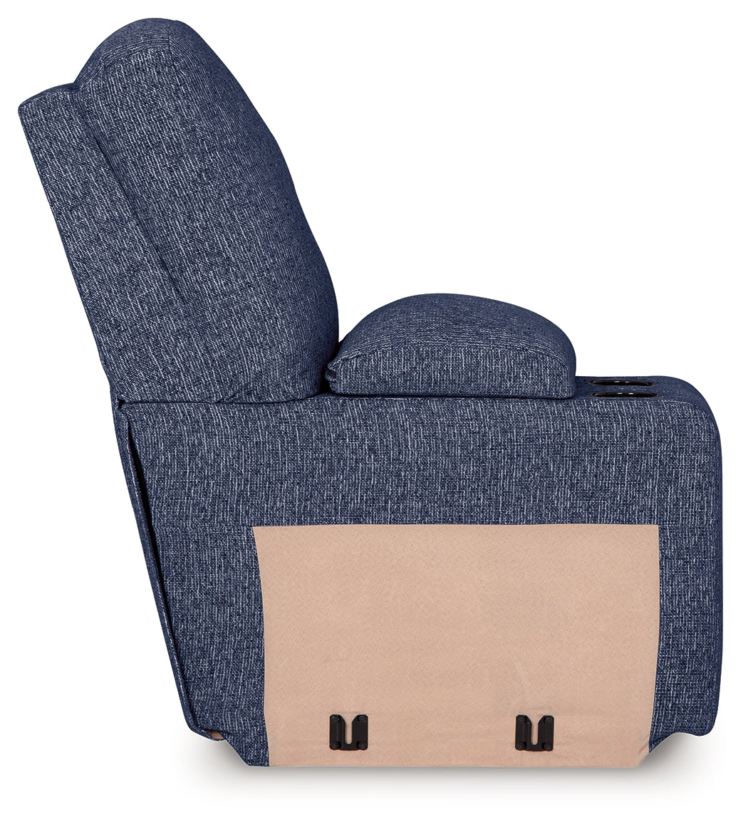 Acklen Place Navy 6-Piece Power Reclining Sectional from Ashley - Luna Furniture