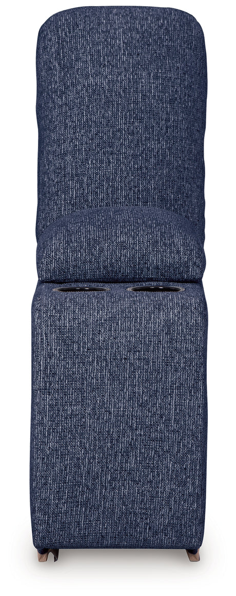 Acklen Place Navy Console with Storage from Ashley - Luna Furniture